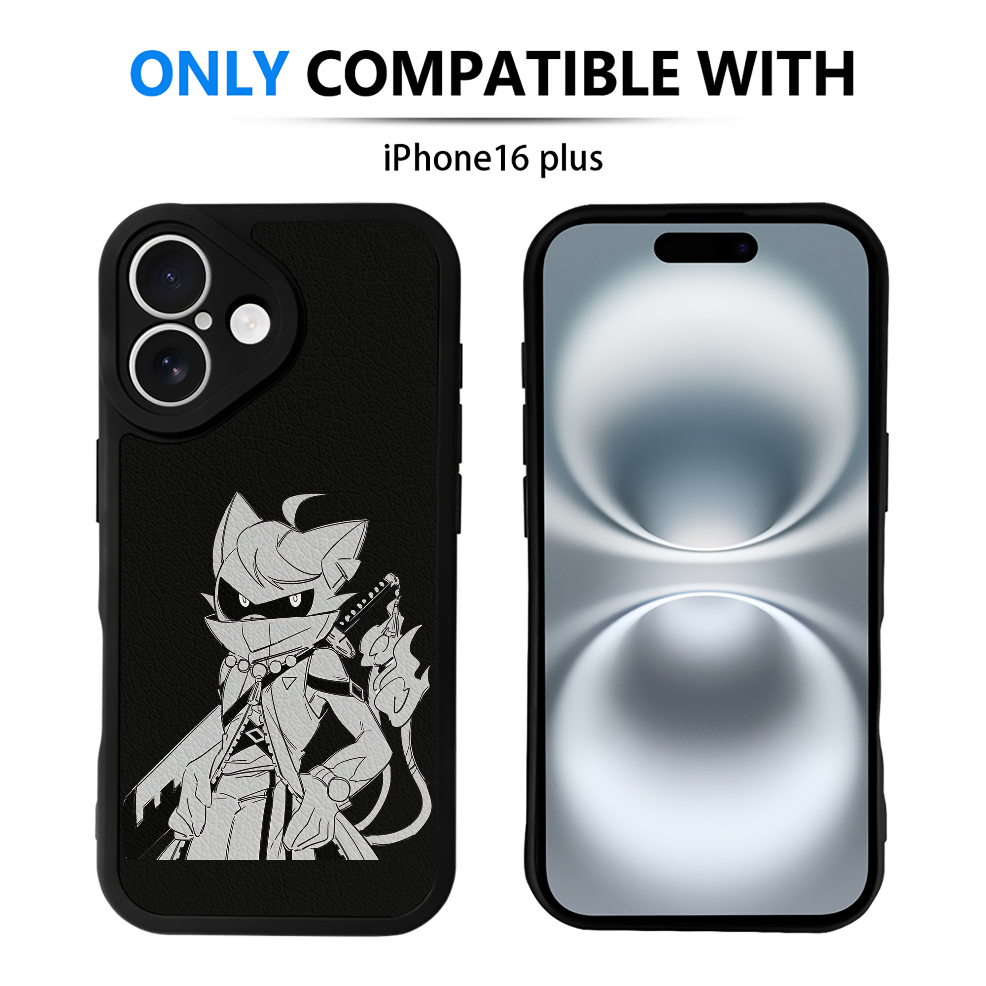 （画像用） 妖怪ウォッチ Yo-kai Watch 【iPhone 16シリーズ対応】シリコンスマホケース（レザー調） 材質：シリコン